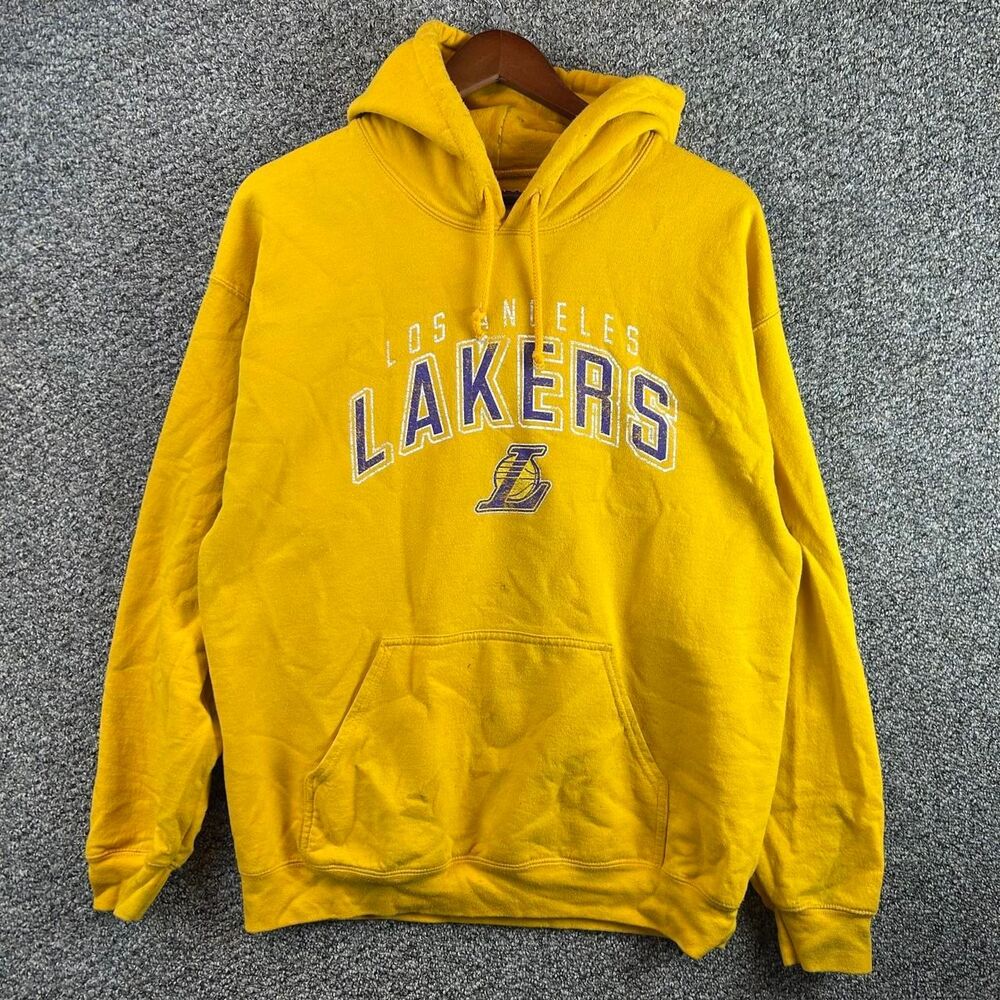 Nba Men's Yellow T-shirt
